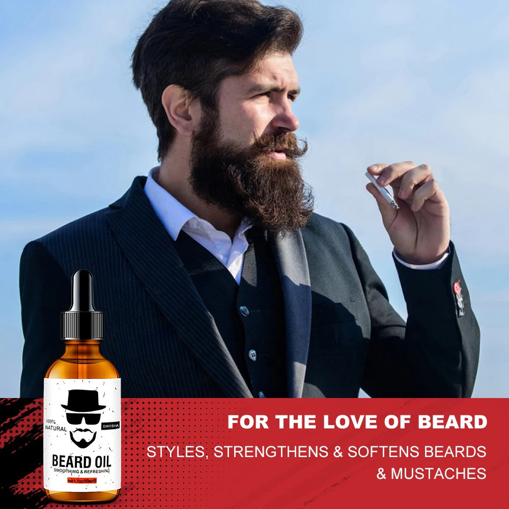 ENVISHA Growth Beard Care Oil Beard Cream