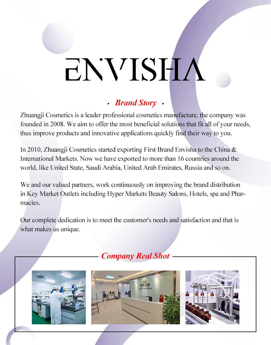 ENVISHA Growth Beard Care Oil Beard Cream