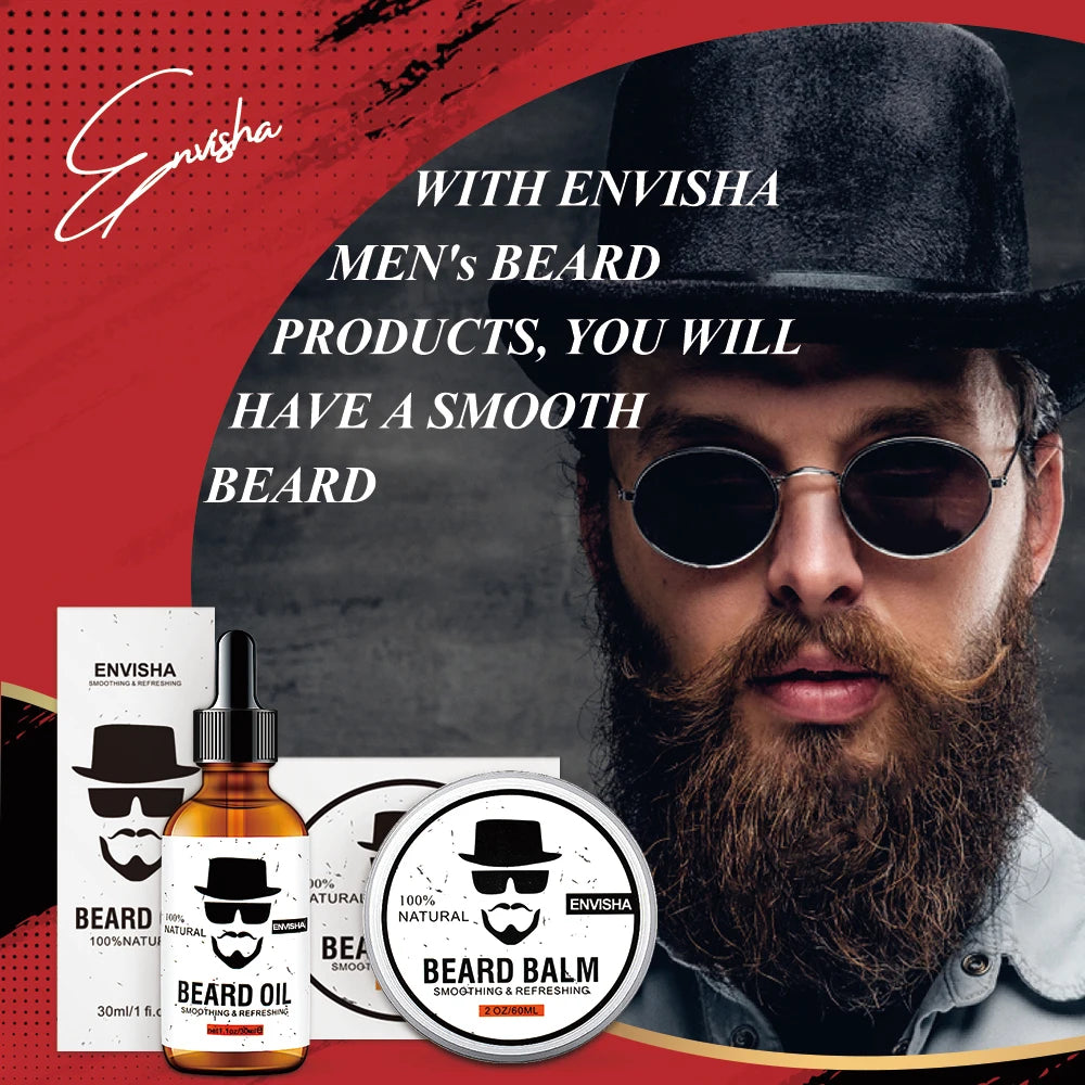 ENVISHA Growth Beard Care Oil Beard Cream
