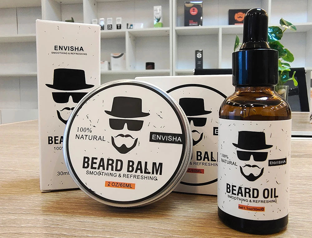 ENVISHA Growth Beard Care Oil Beard Cream