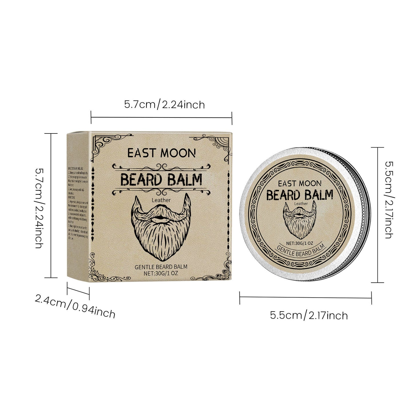 Coconut Oil Beard Care Wax