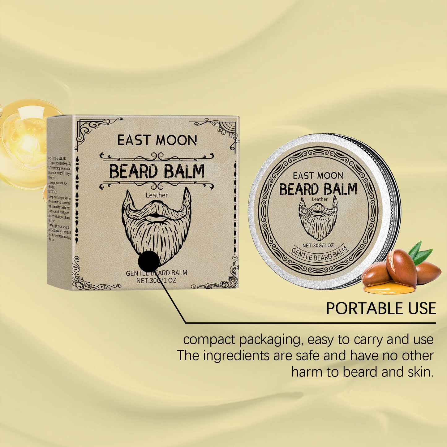 Coconut Oil Beard Care Wax