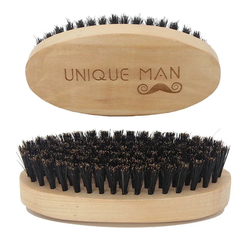 Wooden Hair Beard Brush