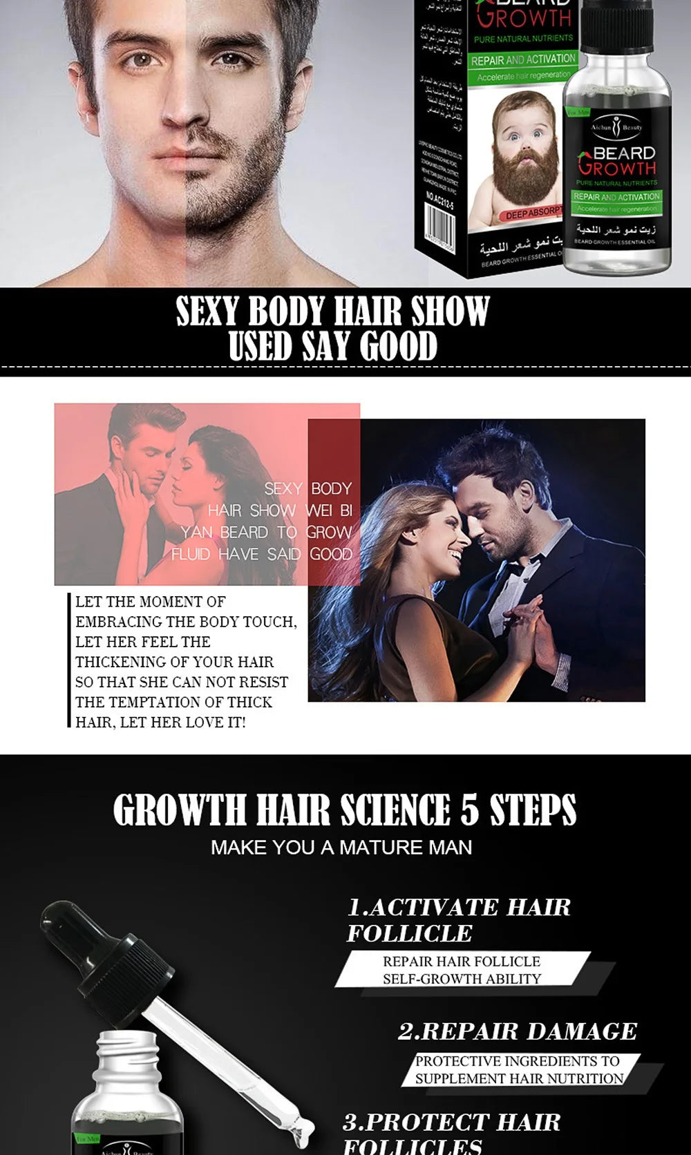 Beard Growth Oil Beard Wax