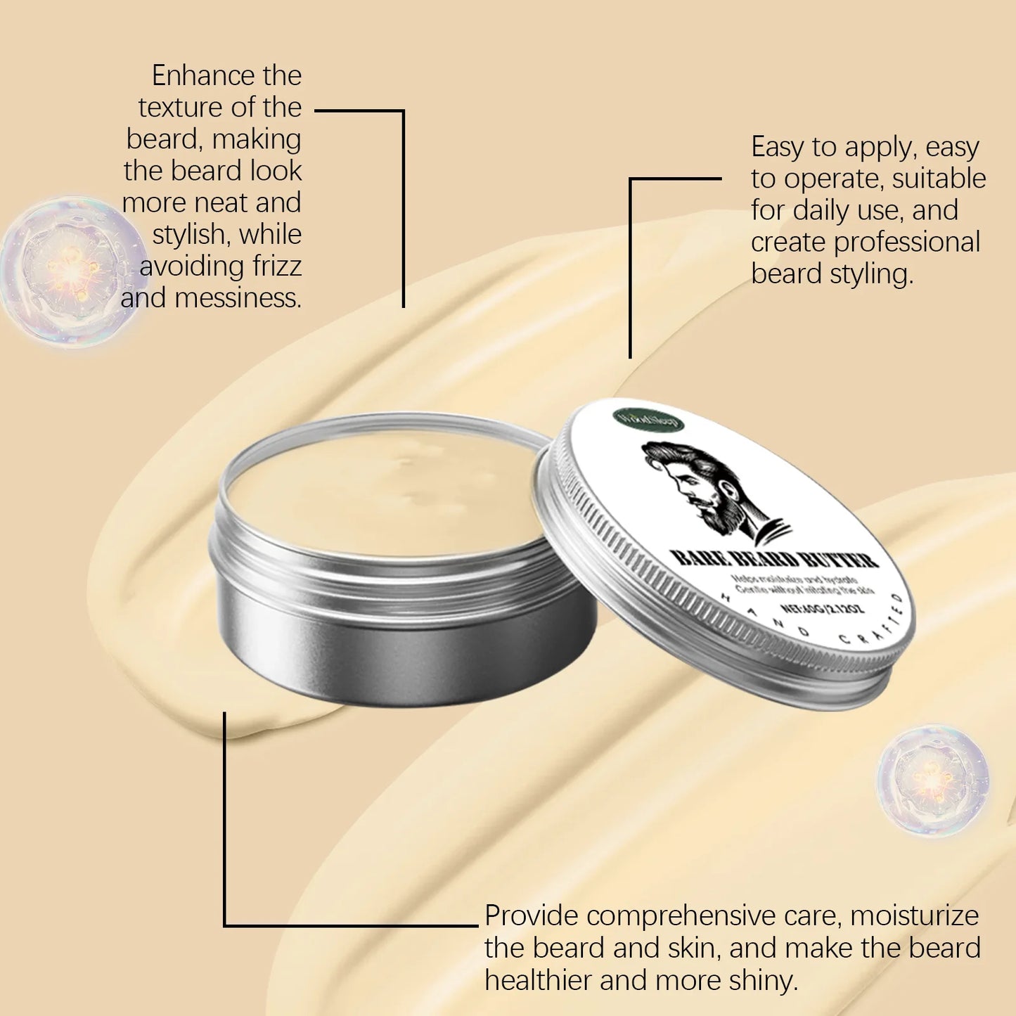 Men Beard Balm Beard Growth Oil