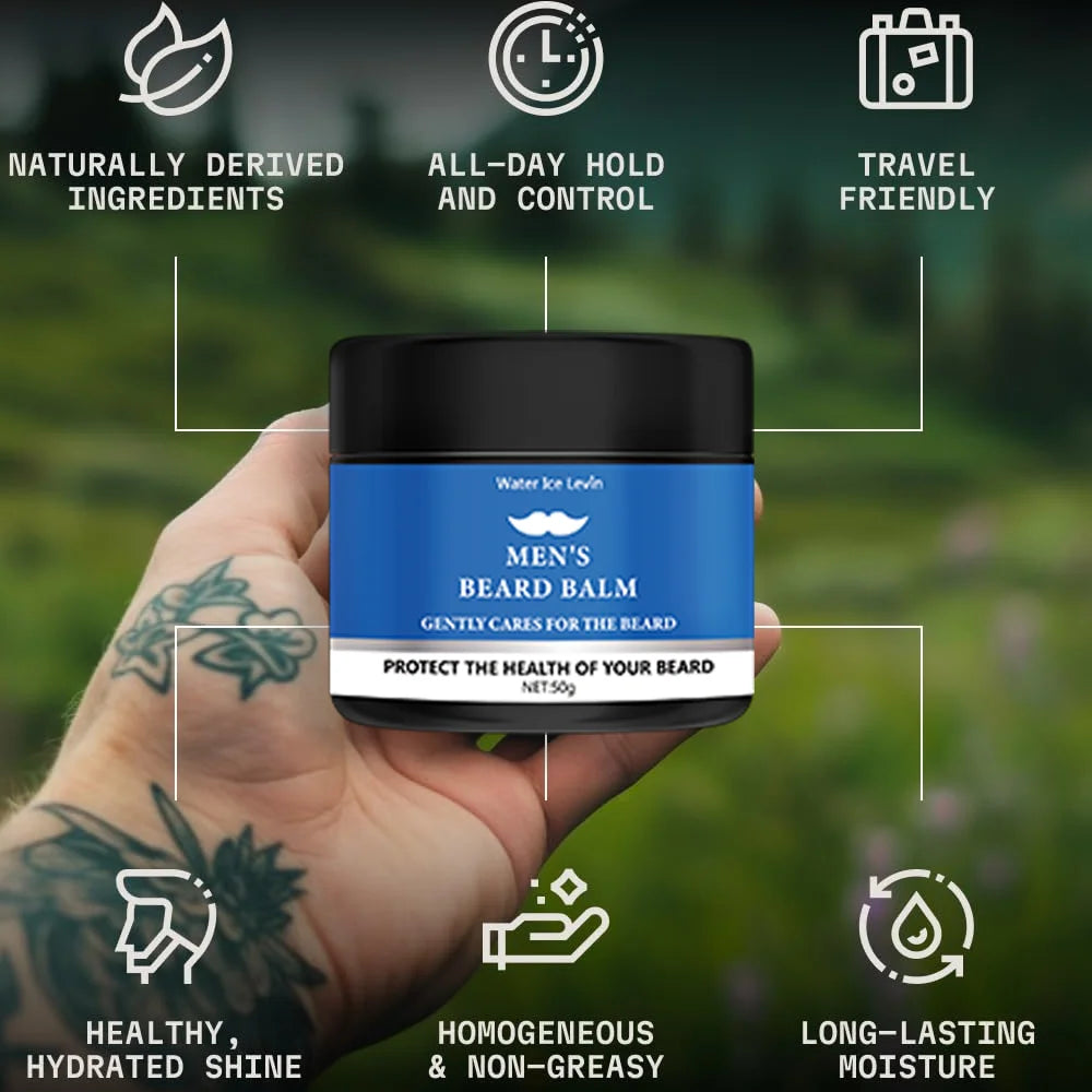 Wax Beard Growth Oil for Men