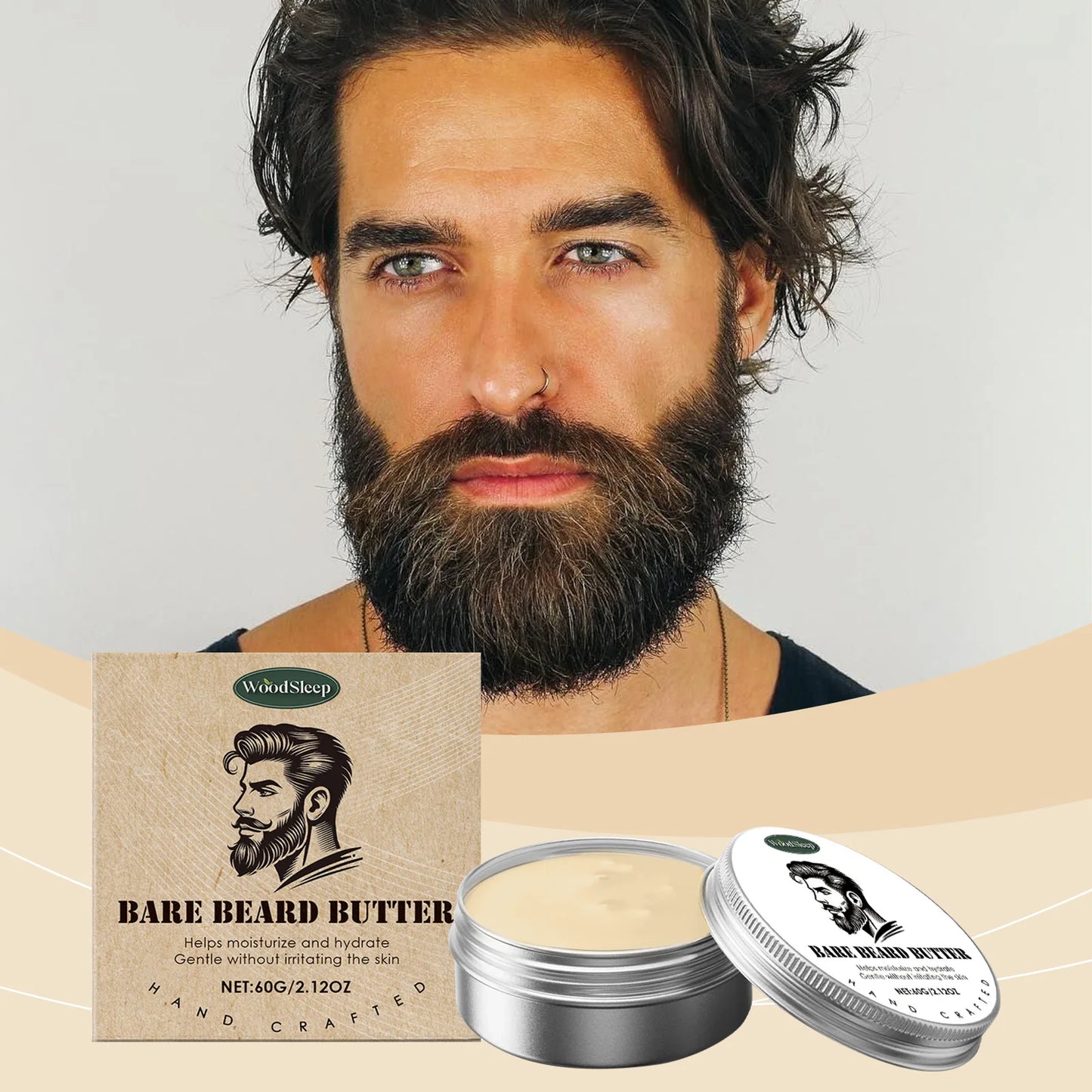 Men Beard Balm Beard Growth Oil