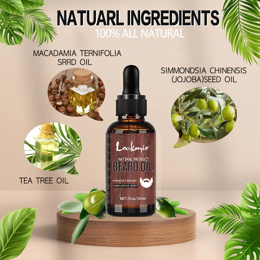 Beard Balm Oil Kit