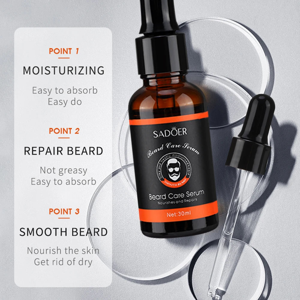 Natural Beard Balm And Beard Oil