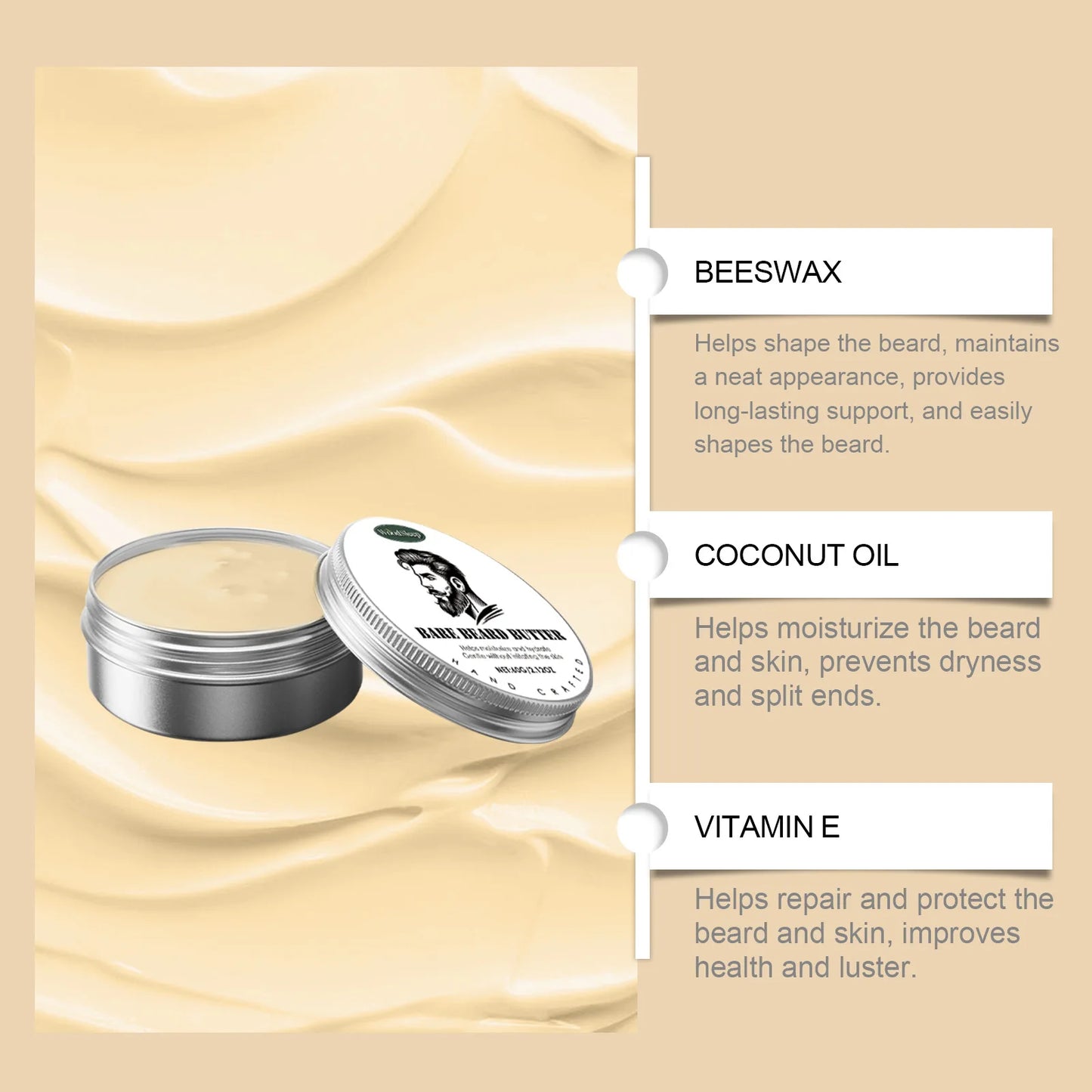 Men Beard Balm Beard Growth Oil