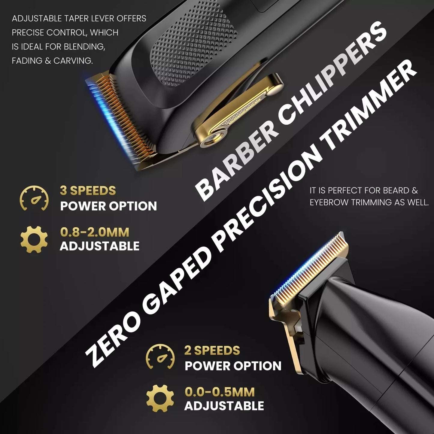 Hair Clippers Men Trimmer Kit