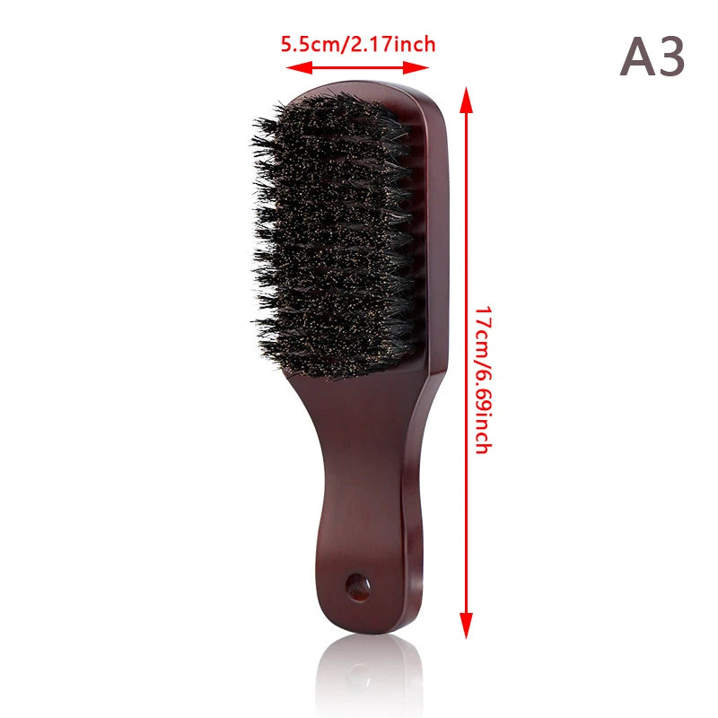 Hair Brush Wood Handle