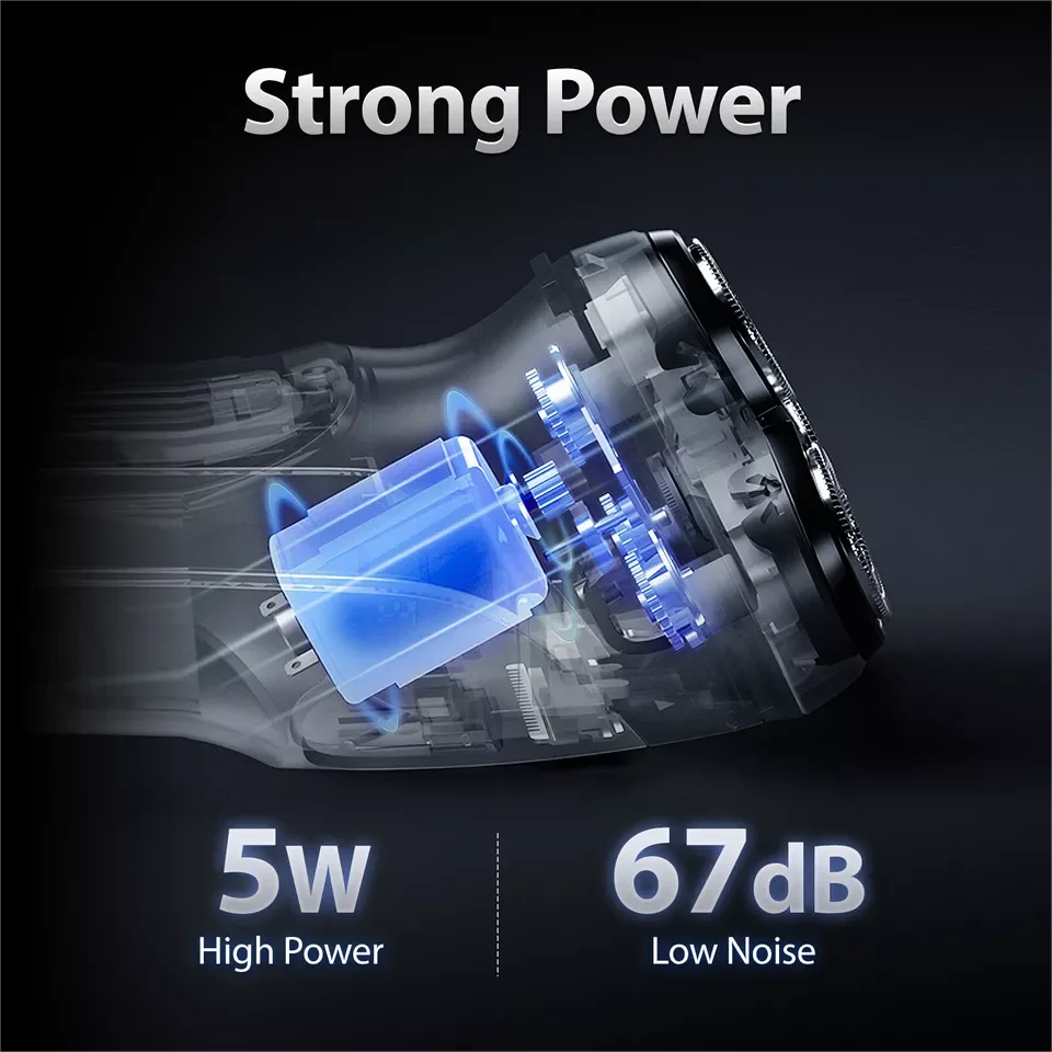 Rechargeable Wet & Dry Use Electric Shaver