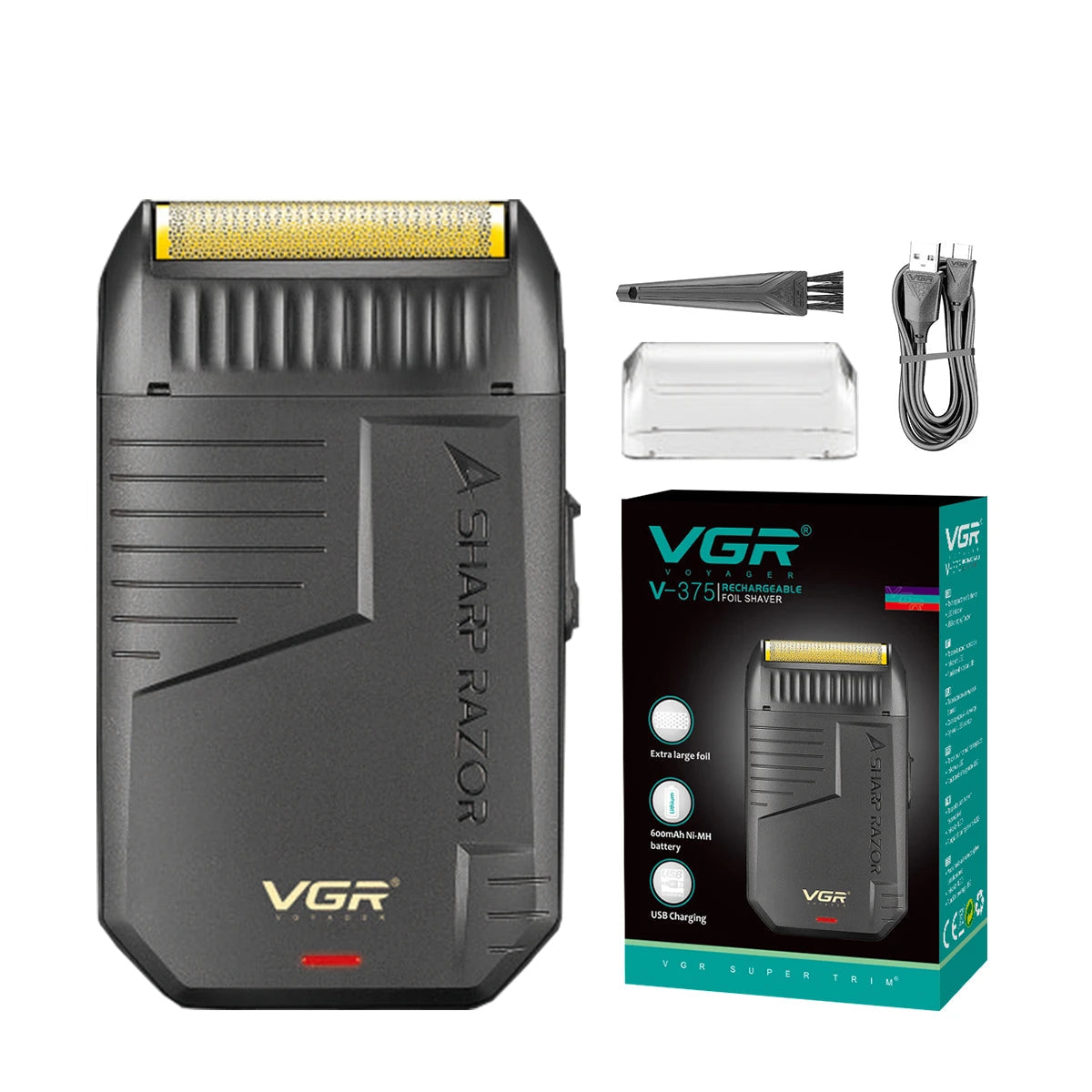 VGR Rechargeable Razor Professional Beard Trimmer