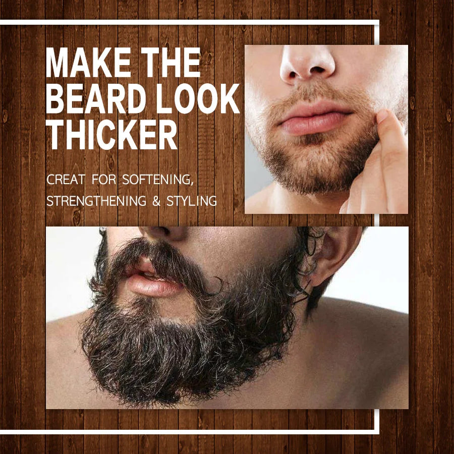5pcs/set Beard Oil Balm for Men