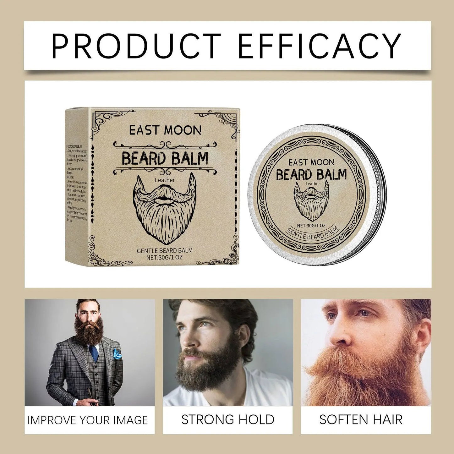 Coconut Oil Beard Care Wax