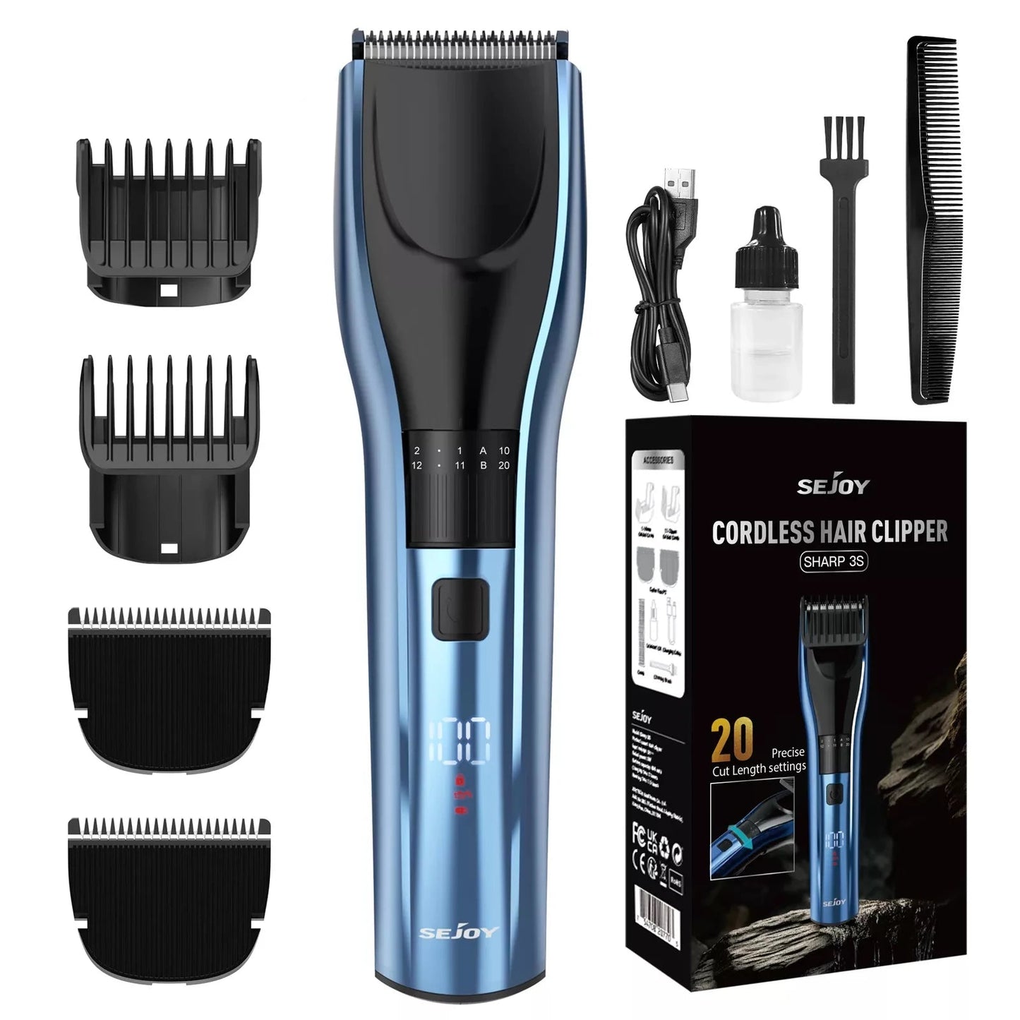 Cordless Professional Hair Clippers