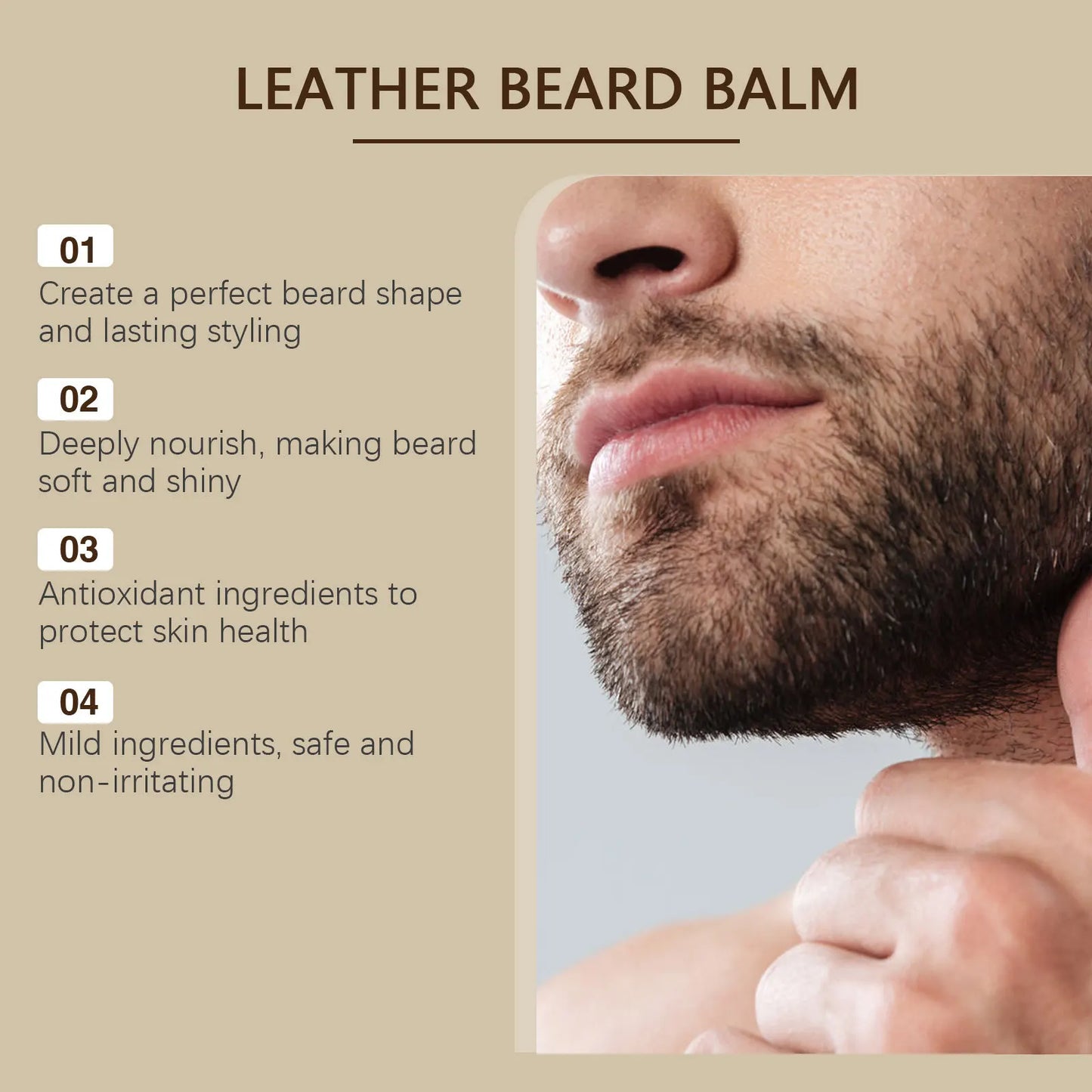 Coconut Oil Beard Care Wax