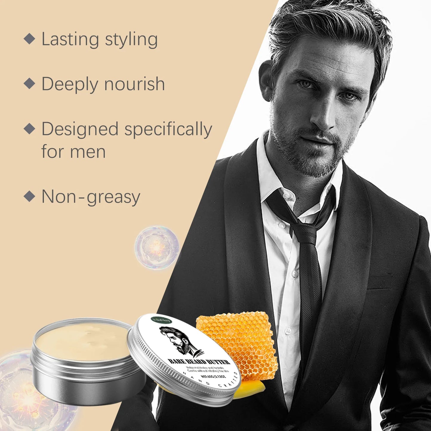 Men Beard Balm Beard Growth Oil