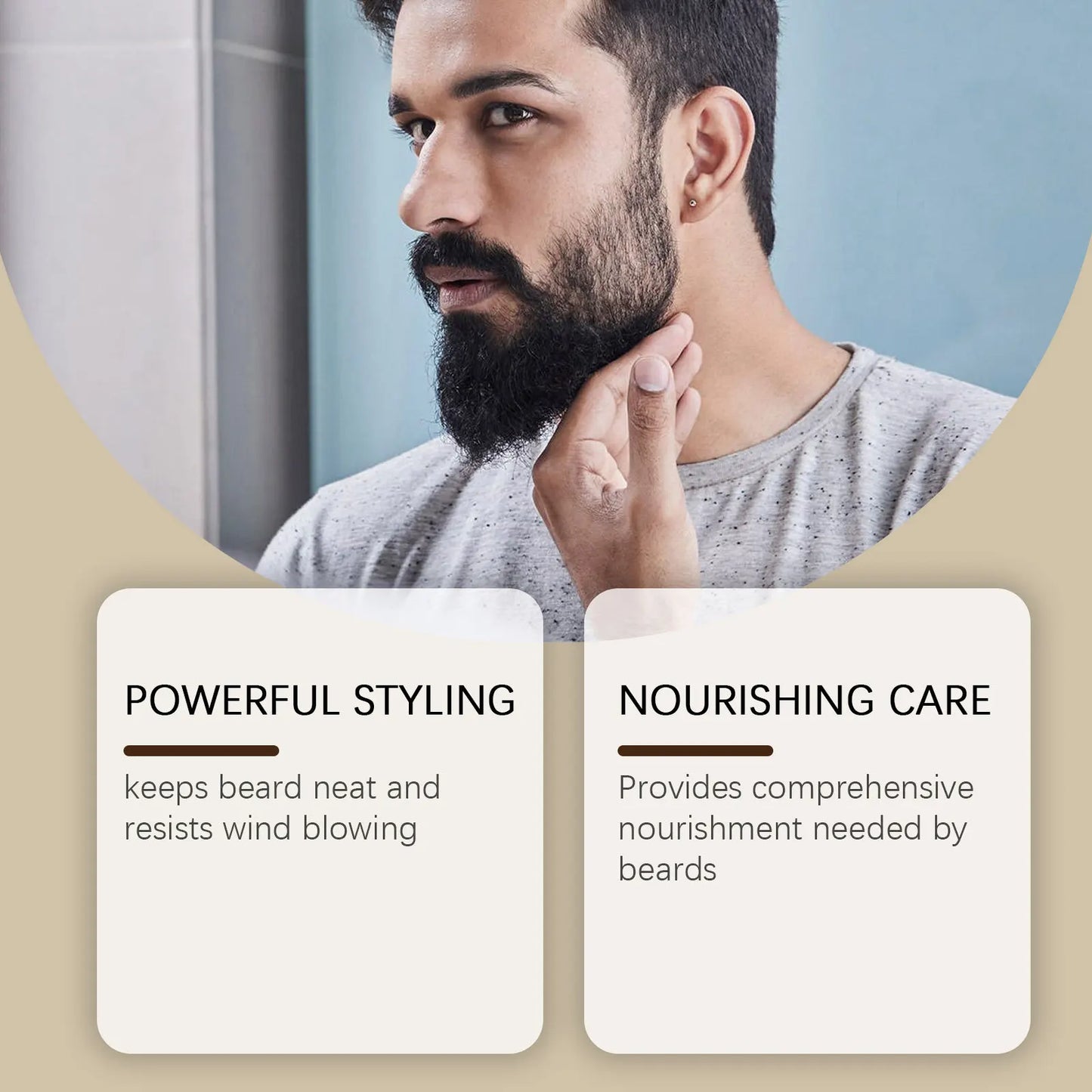 Coconut Oil Beard Care Wax