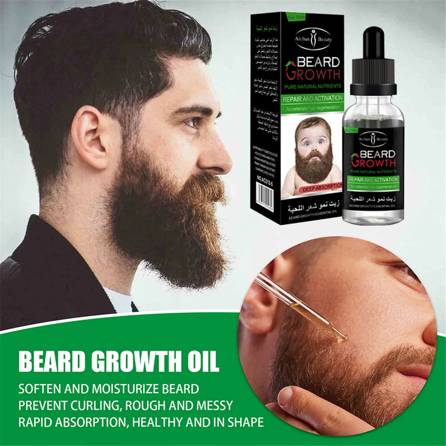 Beard Growth Oil Beard Wax