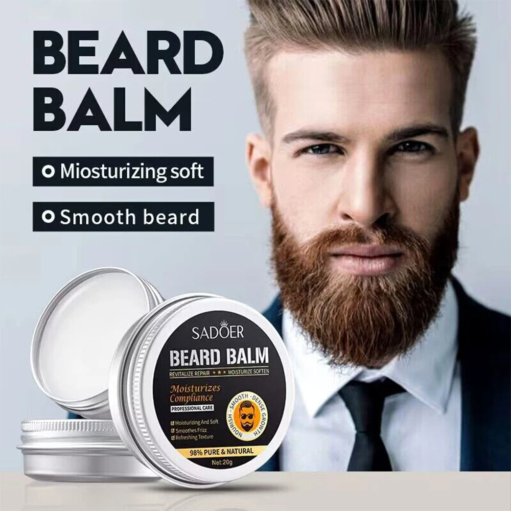 Natural Beard Balm And Beard Oil