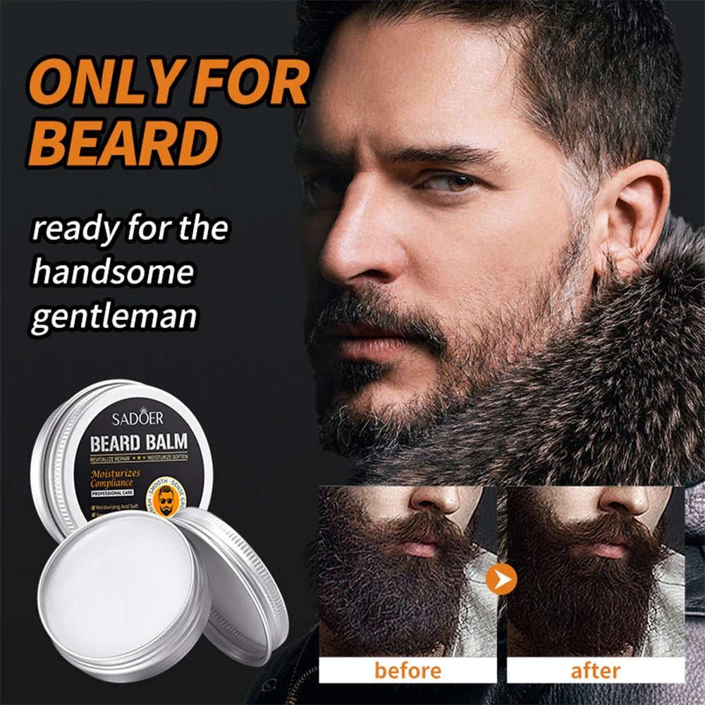 Natural Beard Balm And Beard Oil